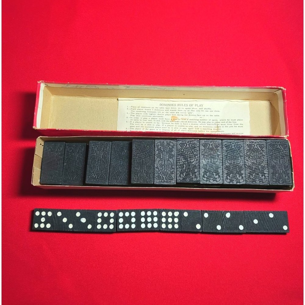 Jaymar Double Nine Dominoes 55 Pieces J 8287